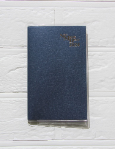 ニューモラル手帳・濃紺・2024年版