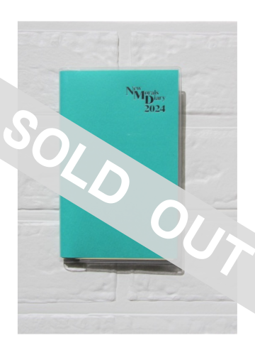 ニューモラル手帳・ターコイズ・2024年版【完売しました】