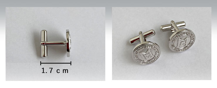 タイピン＆カフス（シルバータイプ）