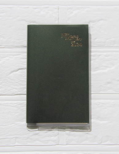 ニューモラル手帳2024年 深緑